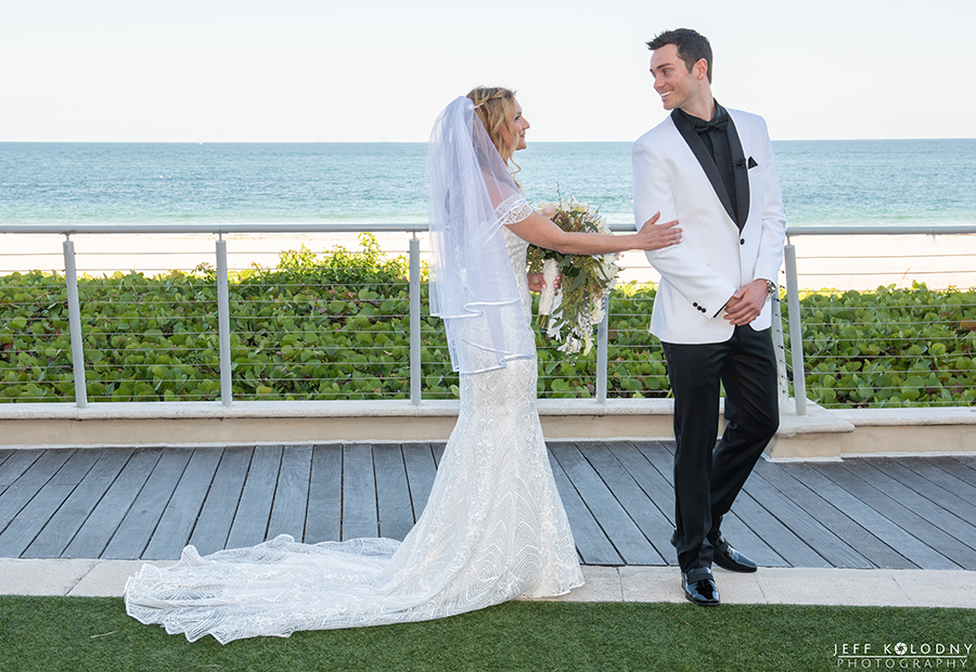 You are currently viewing First look at wedding, from the lens of a South Florida photographer.