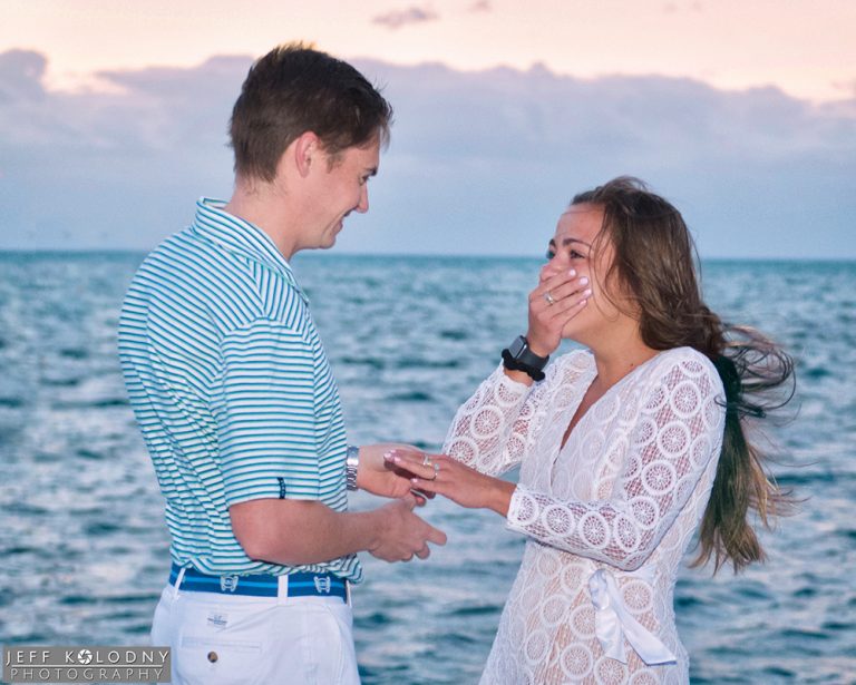 Read more about the article A Sunrise Marriage Proposal at the Ocean Reef Club